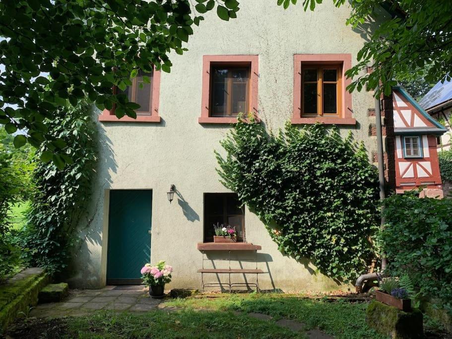 Ferienwohnung In Historischer Muehle Бухен Екстер'єр фото